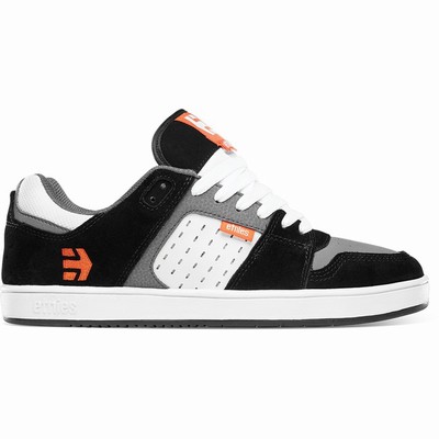 Tenis Etnies ROCKFIELD Negros/Blancos/Naranjas Para Hombre MX028-OMK